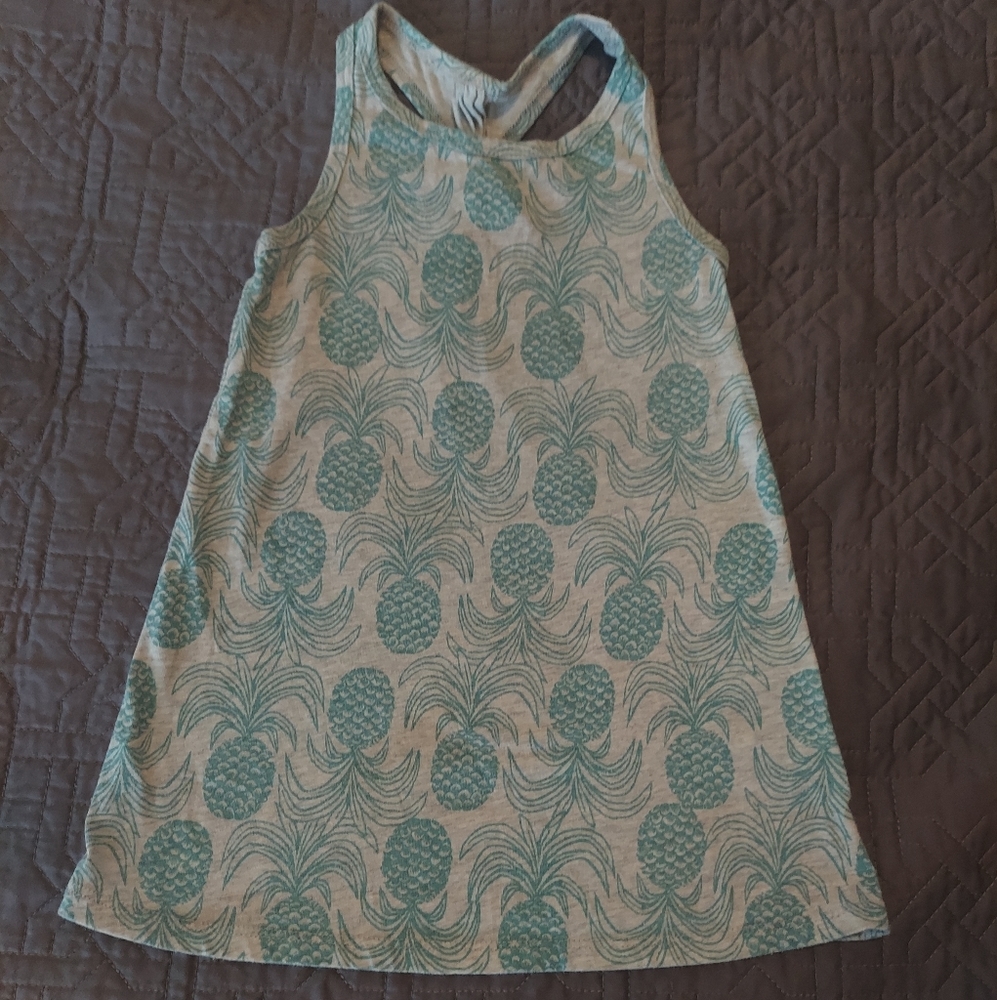 Old Navy Girls pineapple halter dress